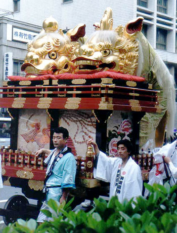 獅子頭山車